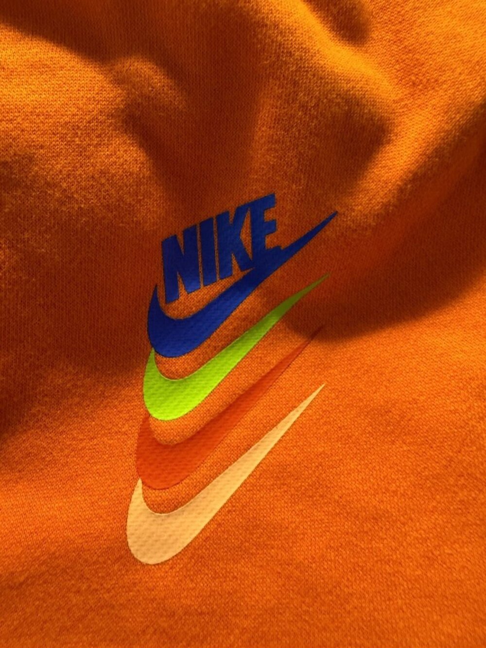 Nike Women Sporstwear DNA Shorts Mid Rise Orange Size 1X new - Picture 7 of 8